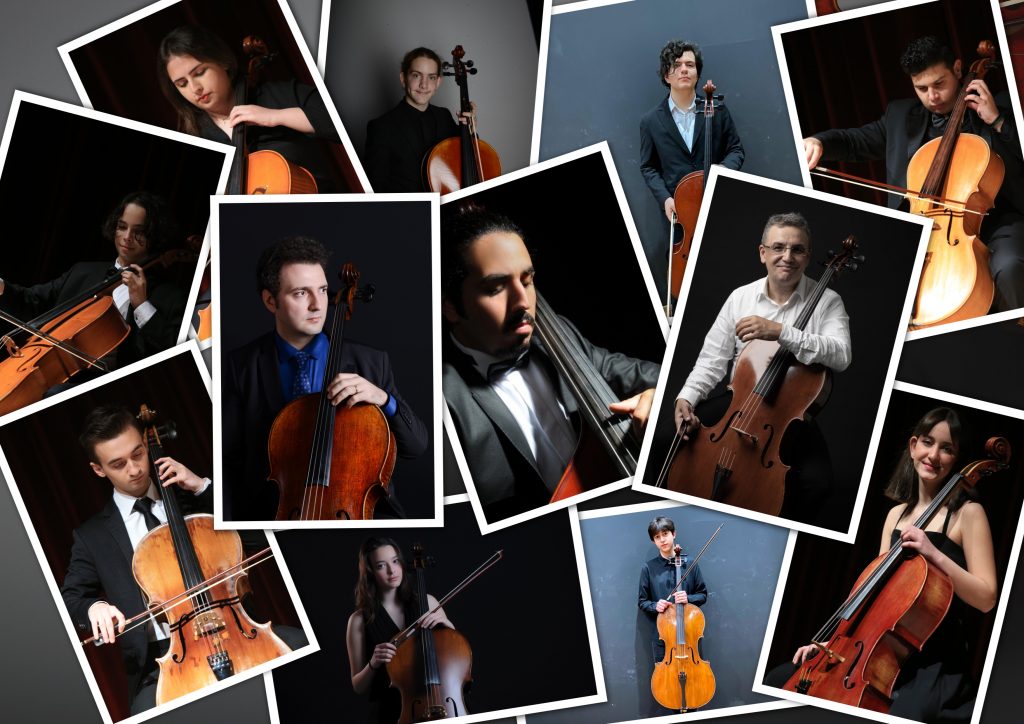 Türkisches Violoncello-Ensemble